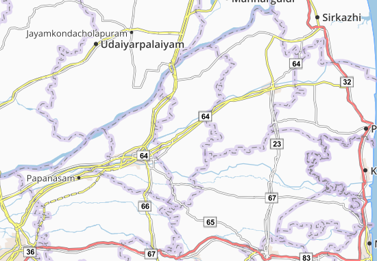 Kaart Plattegrond Aduturai