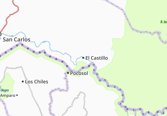 Karte Stadtplan El Castillo