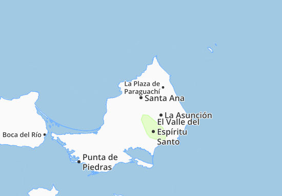 Karte Stadtplan Santa Ana