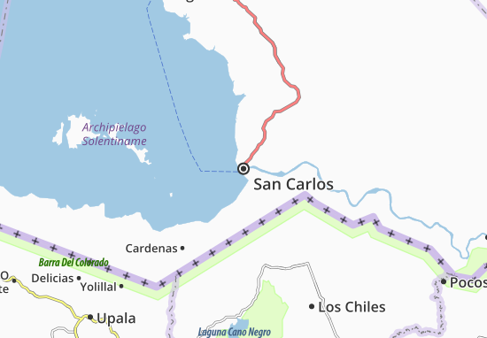 Carte-Plan San Carlos