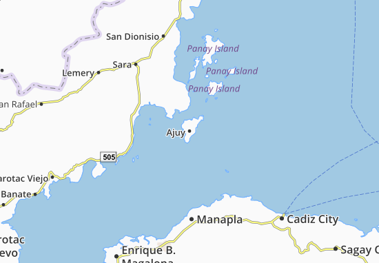 Mapa Ajuy
