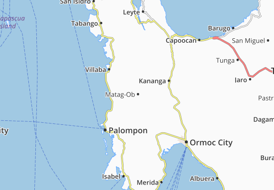 Karte Stadtplan Matag-Ob