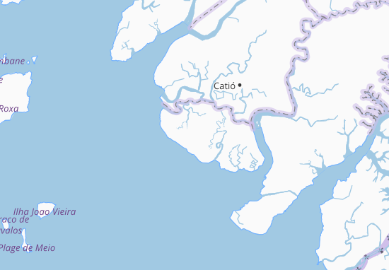 Karte Stadtplan Cauane