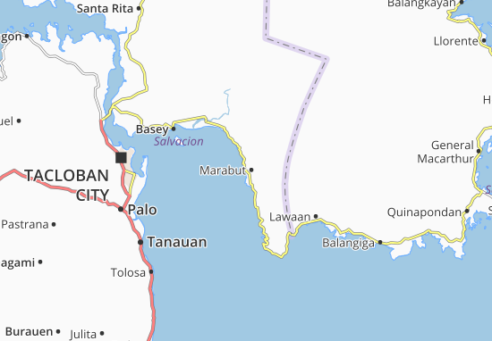 Karte Stadtplan Marabut