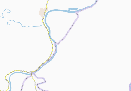 Mapa Bamba Dinka