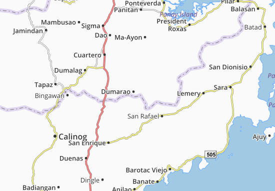 Dumarao Map