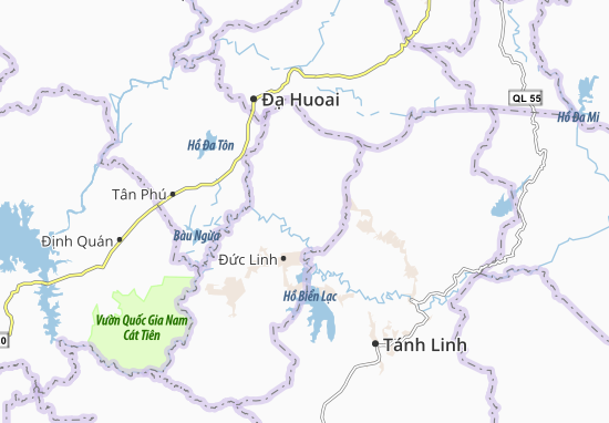 Karte Stadtplan Sùng Nhơn