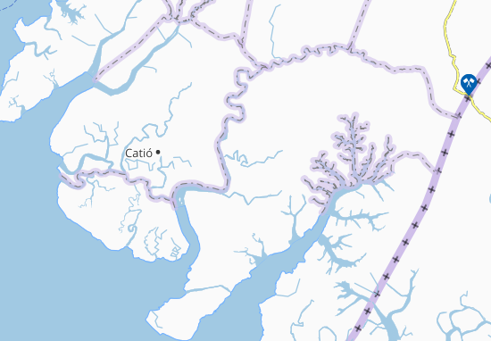 Cadique Yala Map