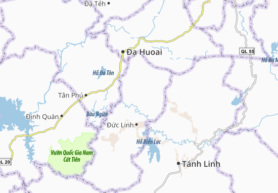 Đa Kai Map
