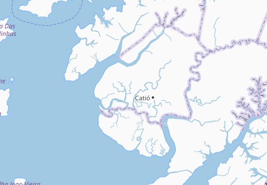 Karte Stadtplan Ilheu do Cote