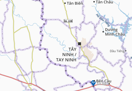 Kaart Plattegrond Trí Bình