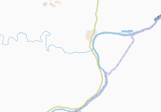 Karte Stadtplan Dougoulengui
