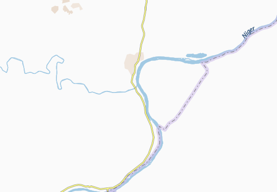 Karte Stadtplan Togui Oule