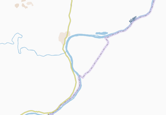Kaart Plattegrond Koulou Korodji