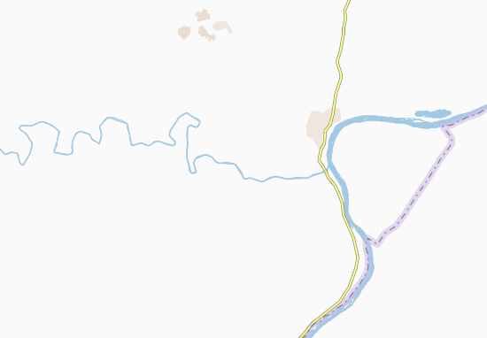 Kaart Plattegrond Niandan Koura