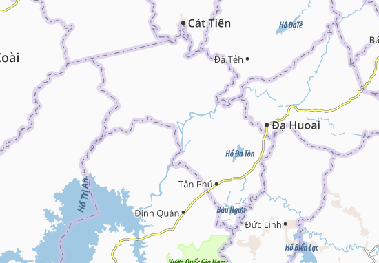 Karte Stadtplan Tà Lài