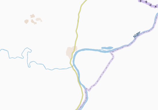 Karte Stadtplan Fode Oulem Bougoufe