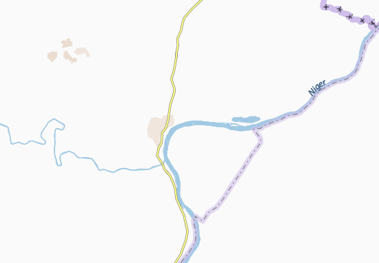 Karte Stadtplan Manakoro