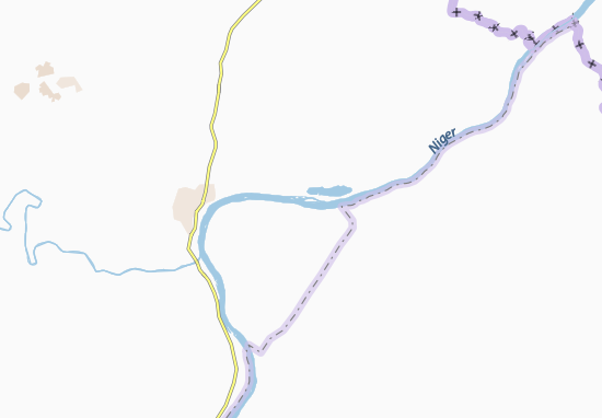 Kaart Plattegrond Sougoula