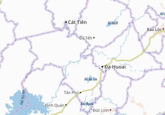 Nam Cát Tiên Map