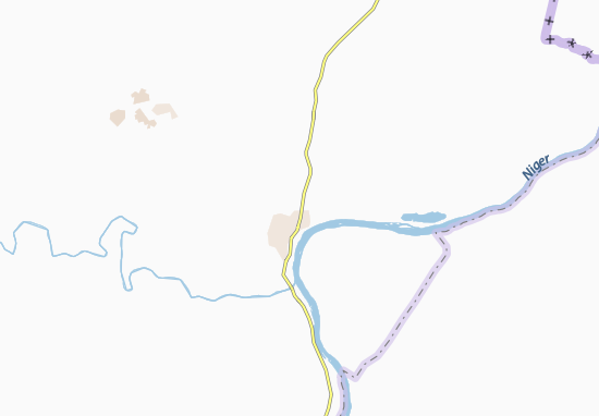 Mapa Saint-Alexis