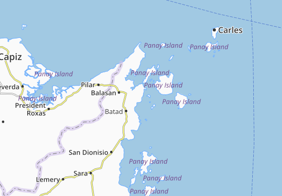 Kaart Plattegrond Estancia