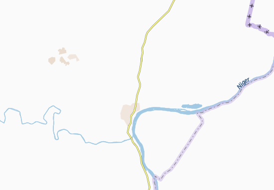 Karte Stadtplan Kouroum