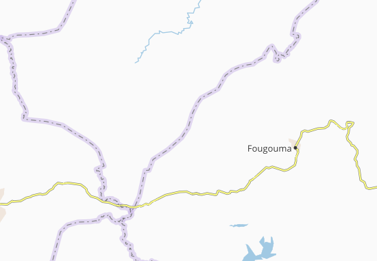 Mapa Tounkourouma