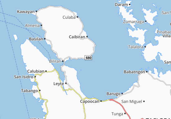 Mapa Cabucgayan