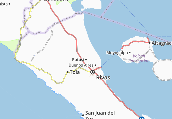 Potosi Map