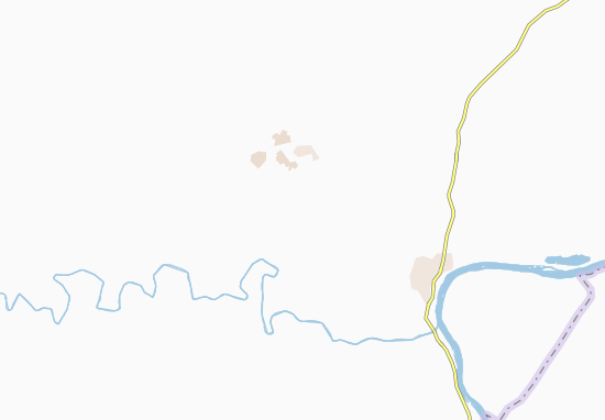 Kaart Plattegrond Kourouda