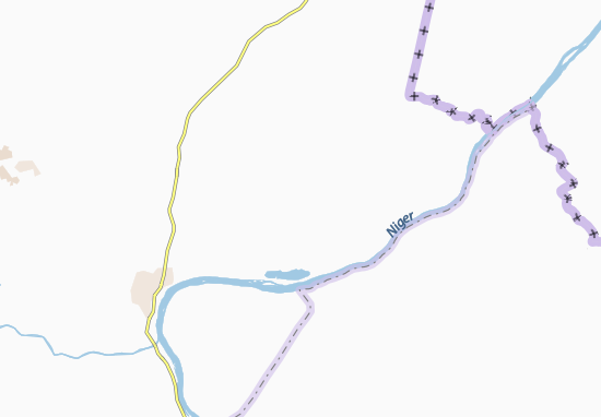 Karte Stadtplan Kobada