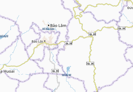 Karte Stadtplan Hòa Ninh