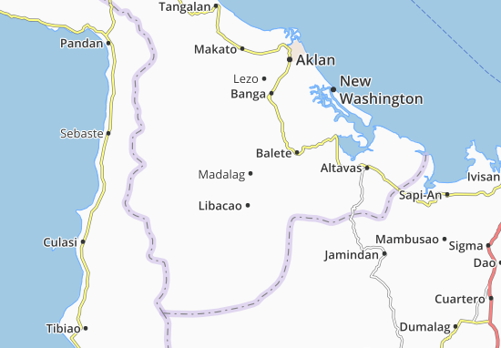 Mapa Madalag