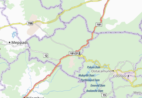 Gudalur Map