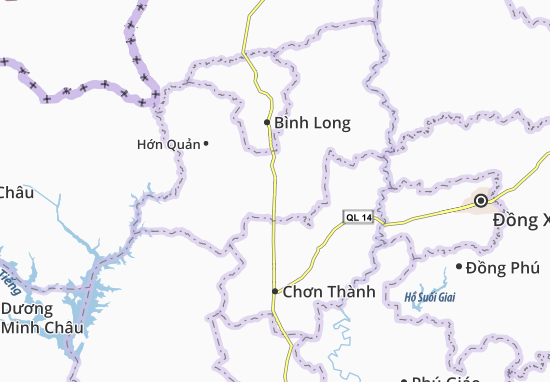 Tân Khai Map