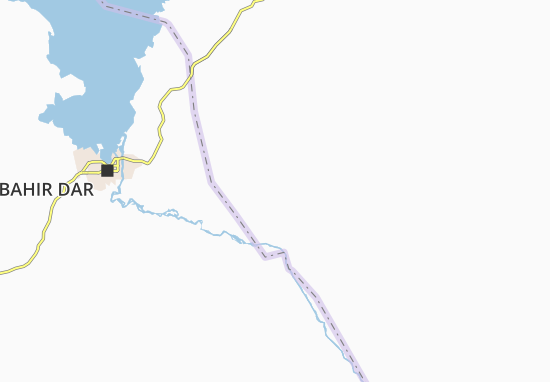 Karte Stadtplan Debre Maryam