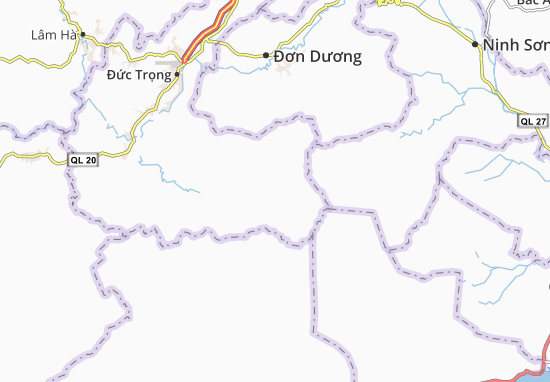 Kaart Plattegrond Đa Quyn