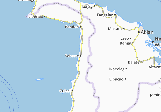 Mapa Sebaste