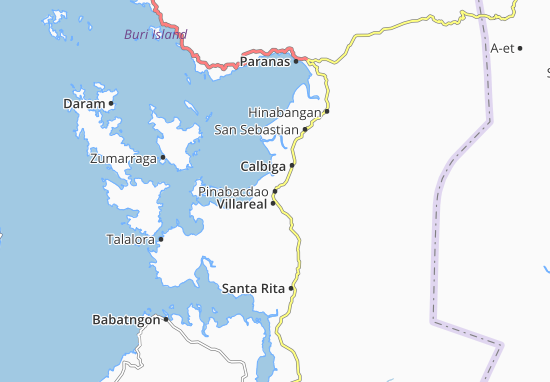 Mapa Pinabacdao