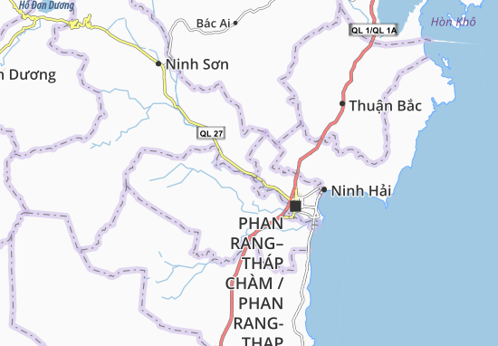 Mapa Nhơn Sơn