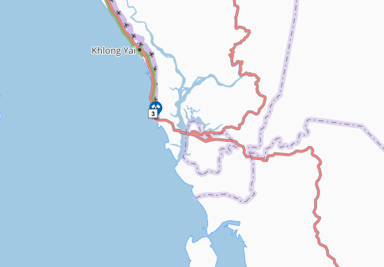 Kaart Plattegrond Krong Koh Kong