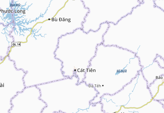 Nam Ninh Map