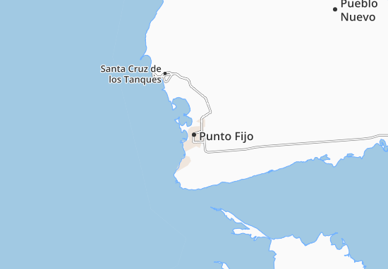 Kaart Plattegrond Punto Fijo