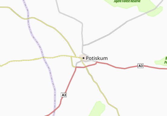 Mapa Potiskum
