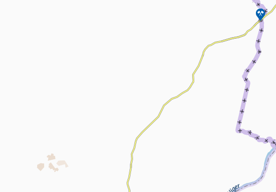 Kaart Plattegrond Keniebakoura