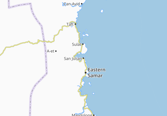 San Julian Map