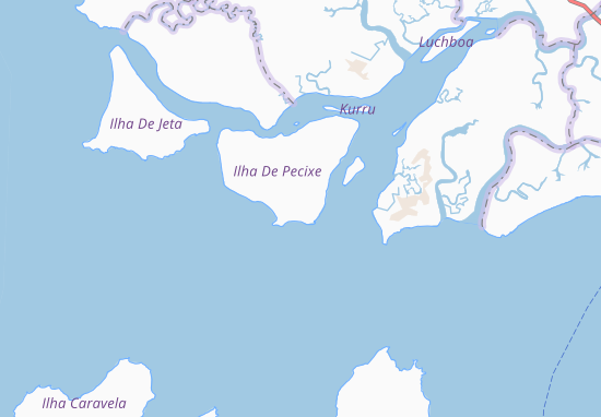 Karte Stadtplan Reino de Indafe