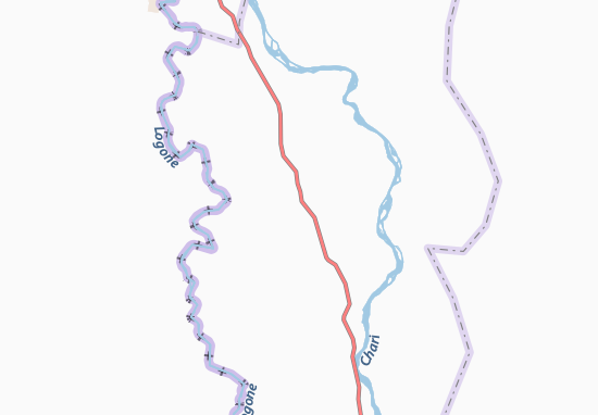 Karte Stadtplan Gomaga