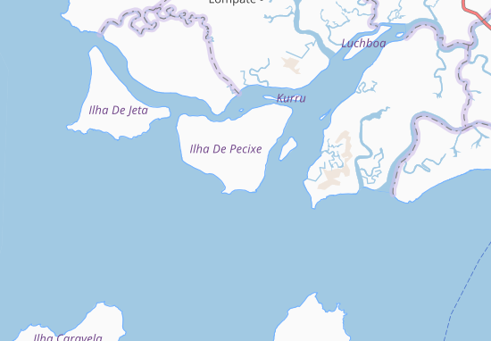 Kaart Plattegrond Nangan